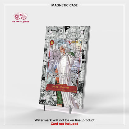Silvers Rayleigh - OP08-118 - MANGA JAPAN - Extended Art Display Case