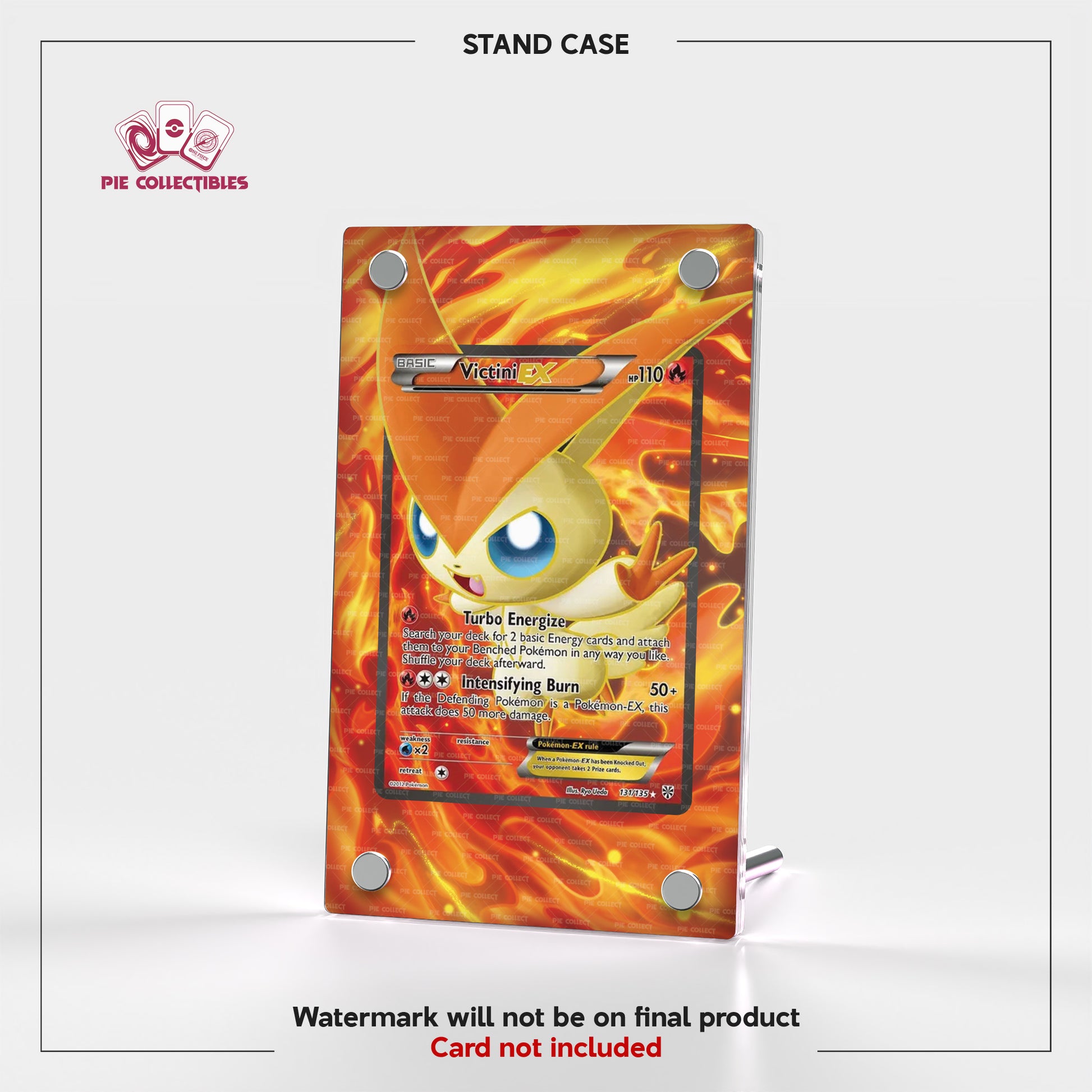 Victini EX - 131/135 - Plasma Storm - Extended Artwork Display Case