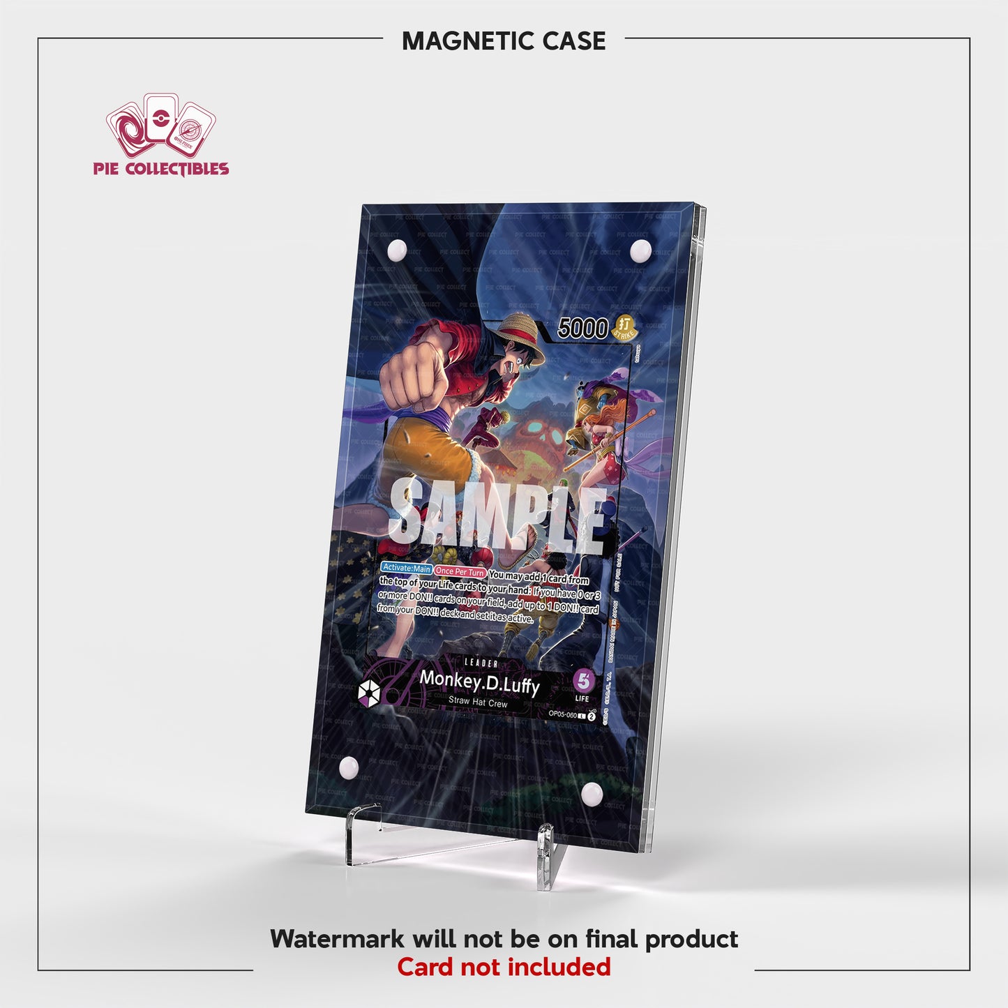 Monkey D Luffy - OP05-060 - Extended Art Display Case