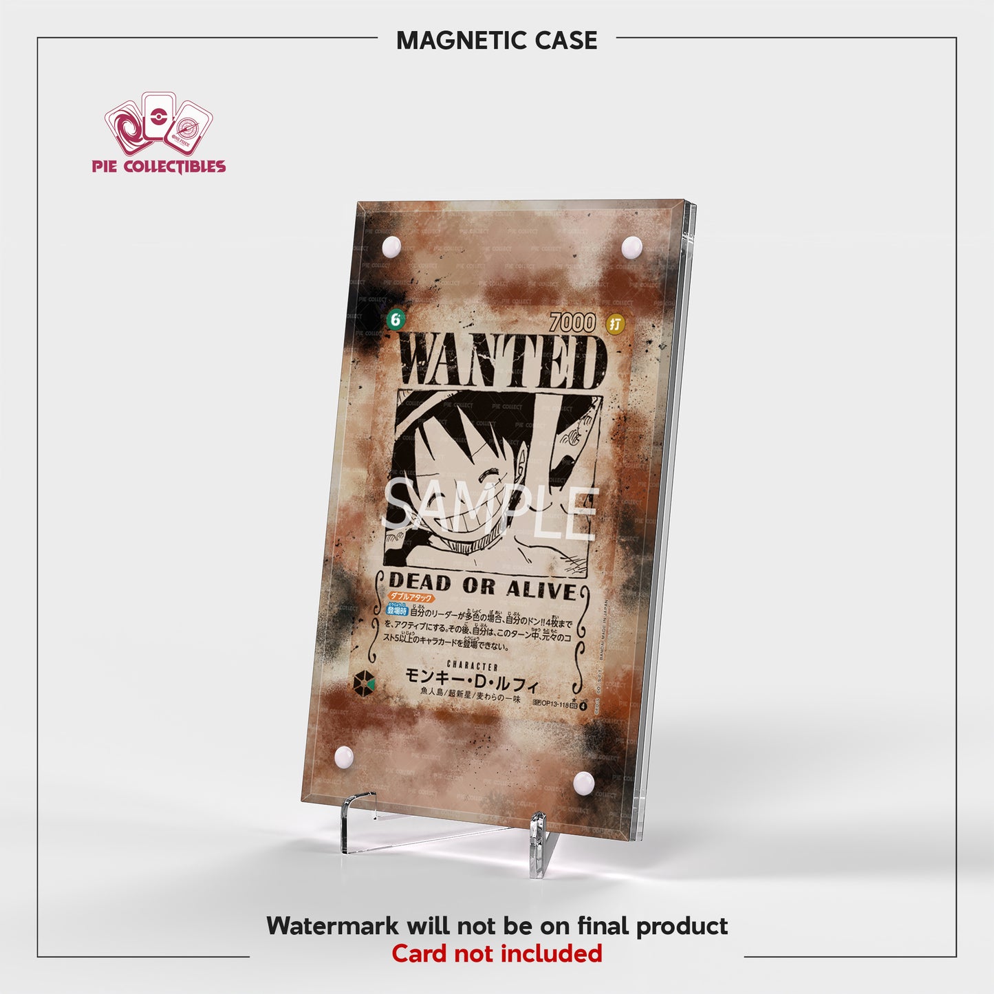 Monkey D Luffy - OP13-118 - Extended Art Display Case