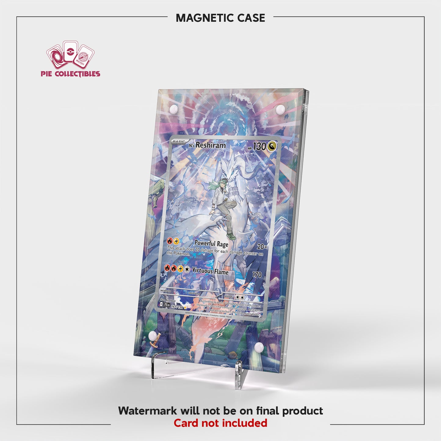 N's Reshiram - 167/159 - Journey Together - Extended Art Display Case