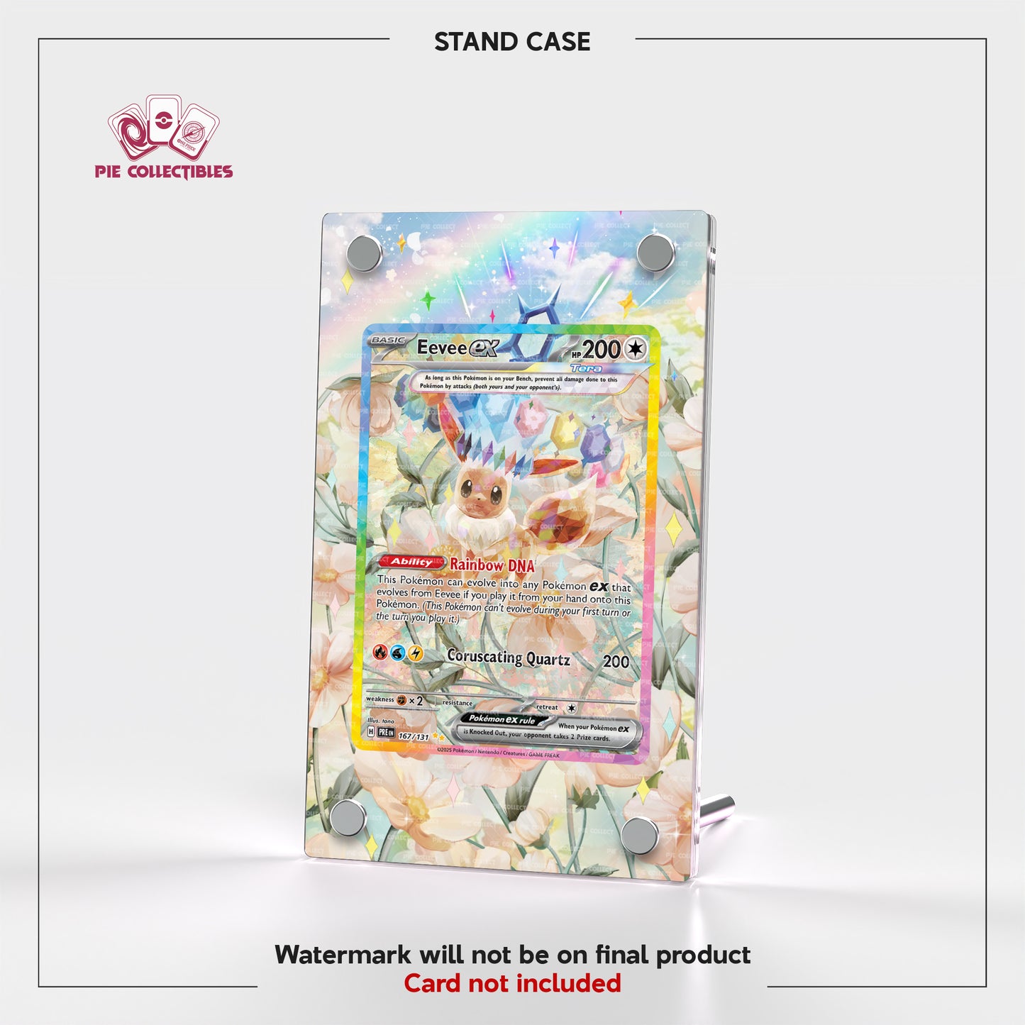 Eevee EX - 167/131 - Prismatic Evolutions - Extended Art Display Case