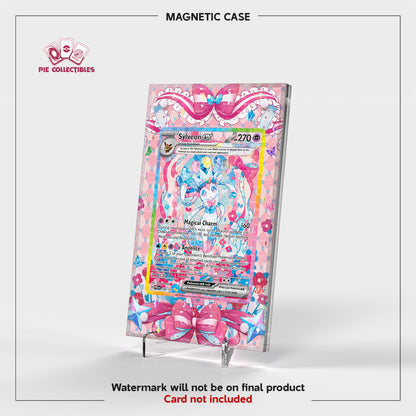 Sylveon EX - 156/131 - Prismatic Evolutions - Extended Art Display Case