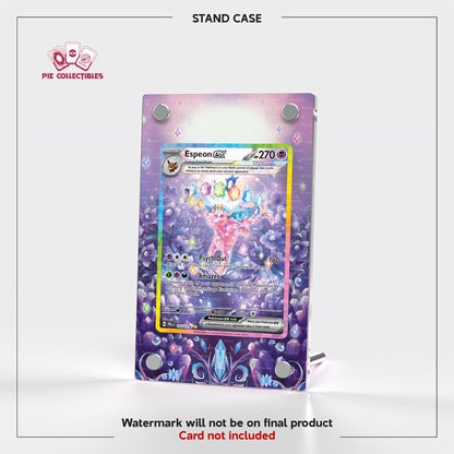 Espeon EX - 155/131 - Prismatic Evolutions - Extended Art Display Case