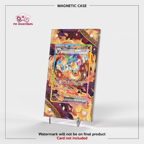 Flareon EX - 146/131 - Prismatic Evolutions - Extended Art Display Case