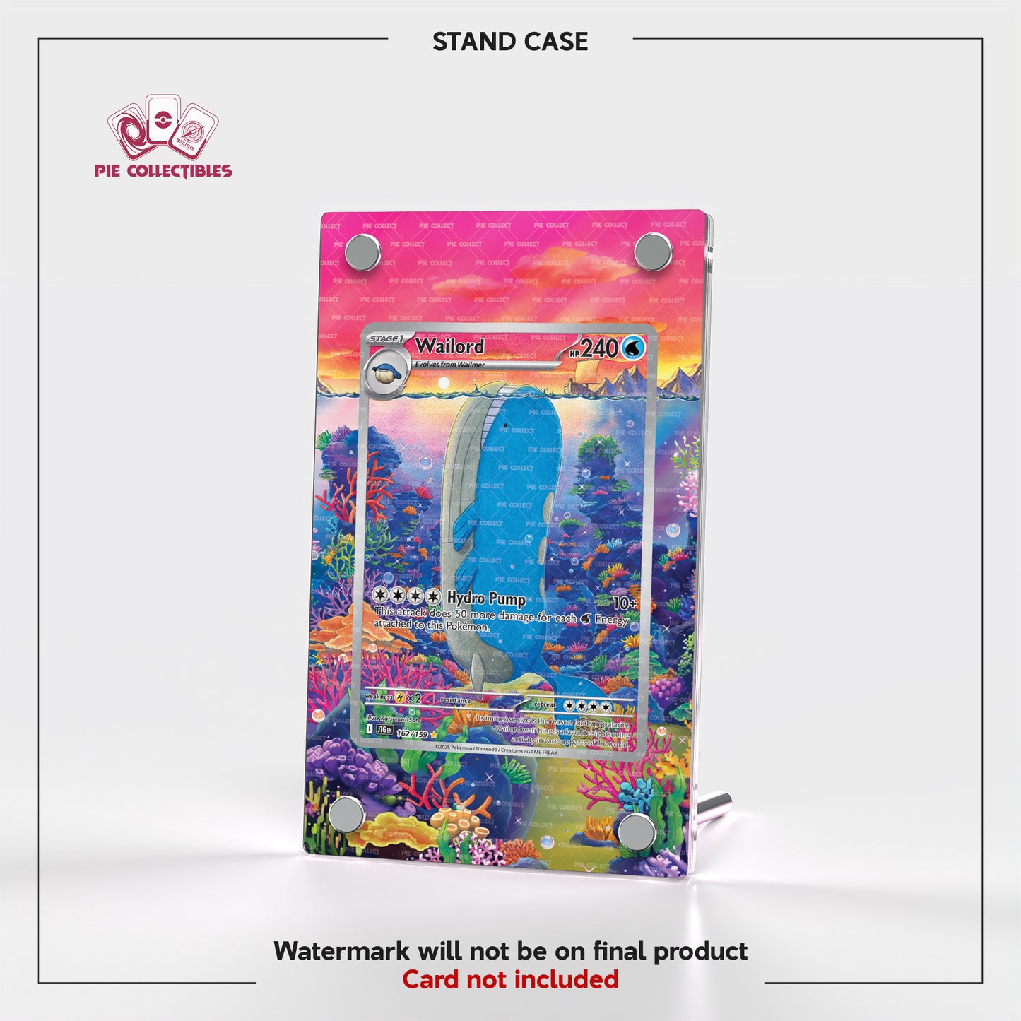 Wailord - 162/159 - Journey Together - Extended Artwork Display Case