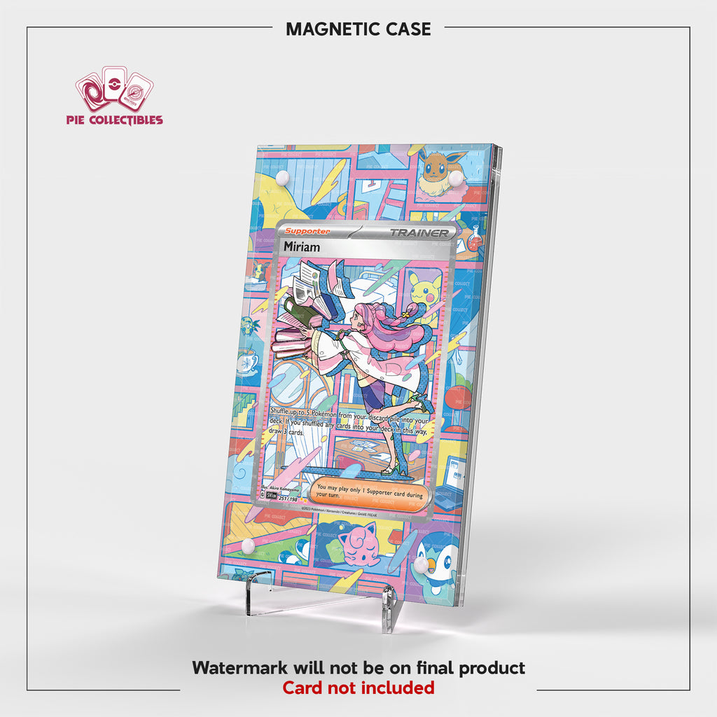 Miriam - 251/198 - Scarlet & Violet - Extended Artwork Display Case