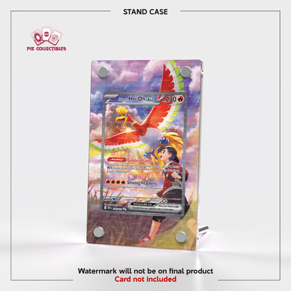 Ethan's Ho-Oh EX - 230/182 - Destined Rivals - Extended Artwork Display Case