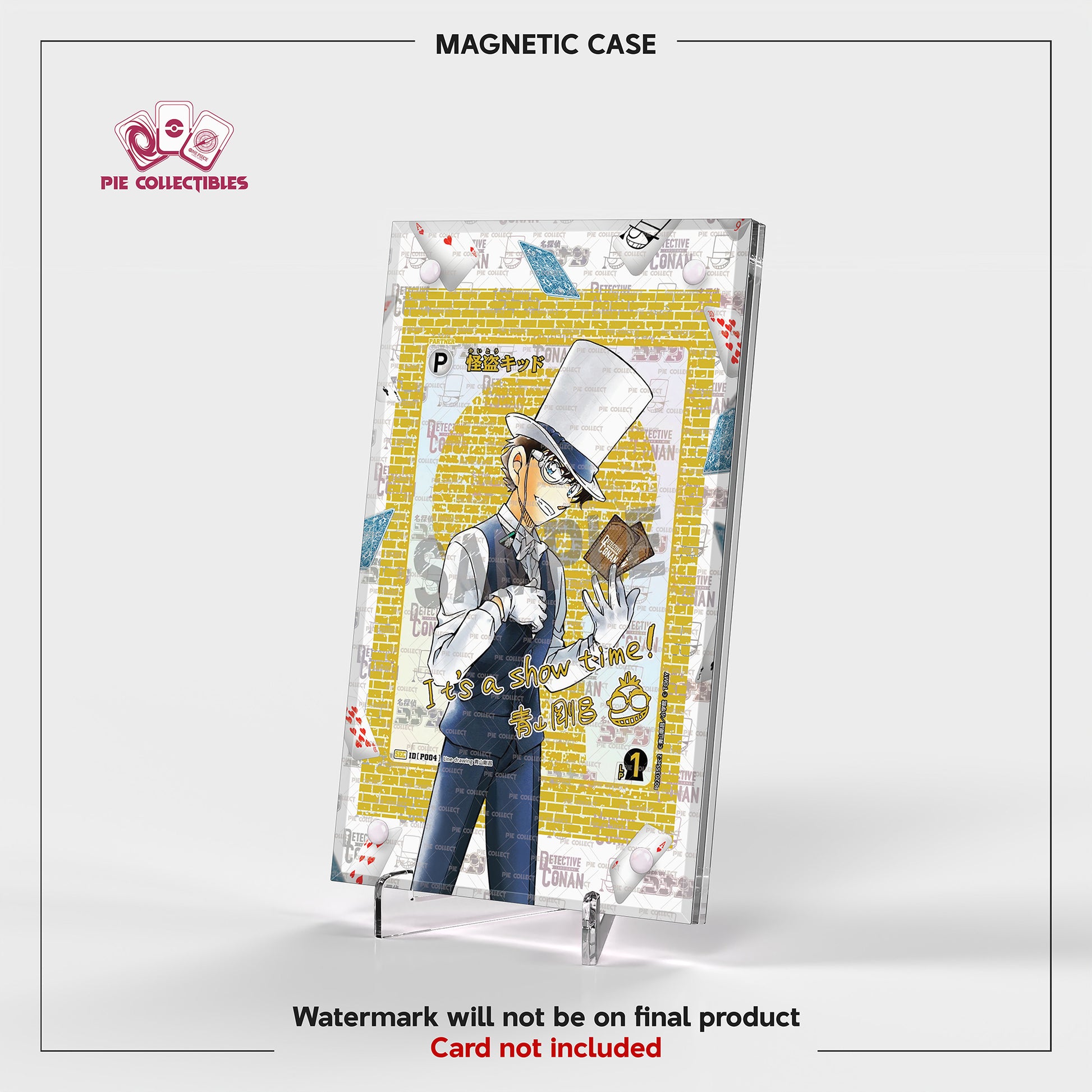 Kaito Kid - P004 - B02035 - SEC - Extended Artwork Display Case