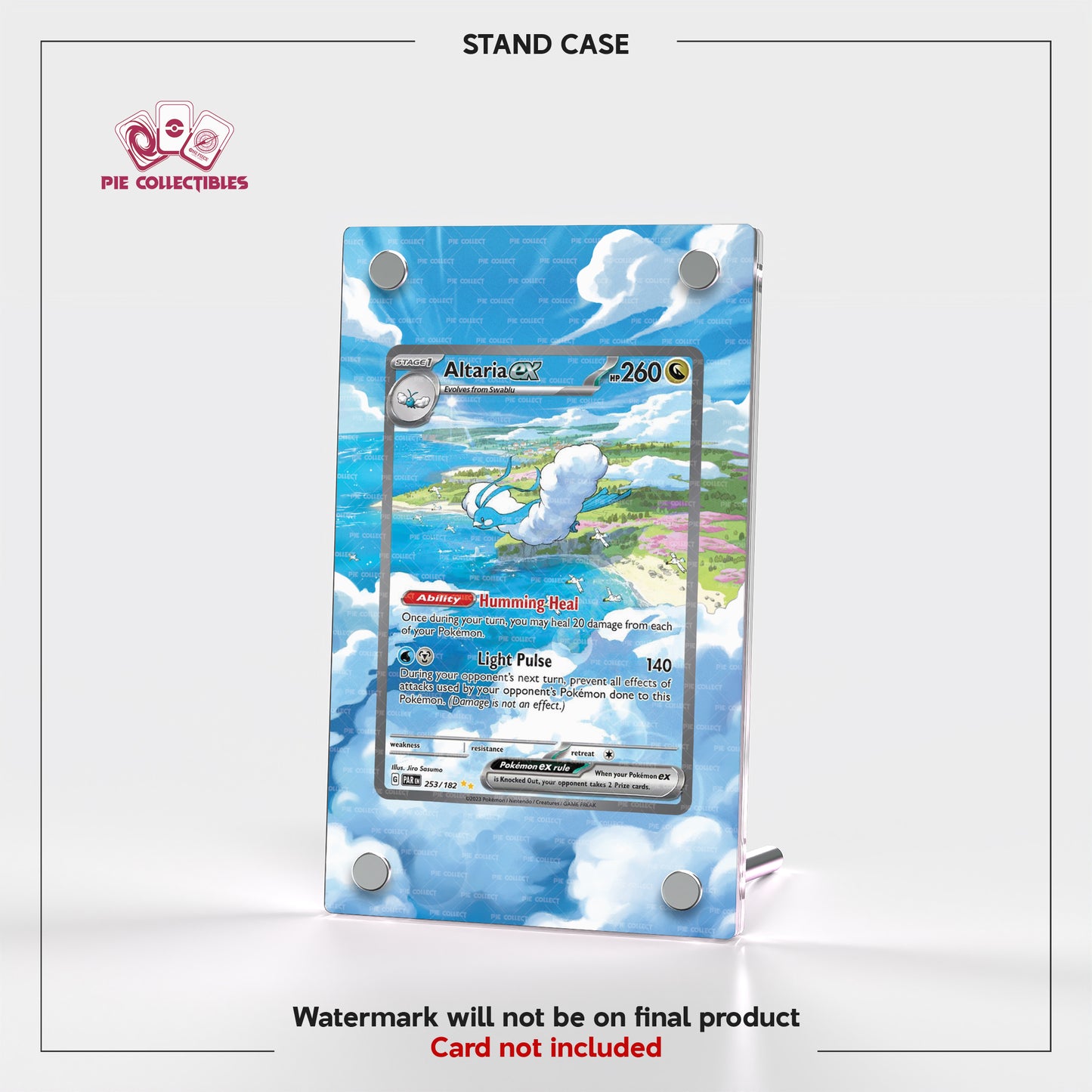 Altaria EX - 253/182 - Paradox Rift - Extended Art Display Case