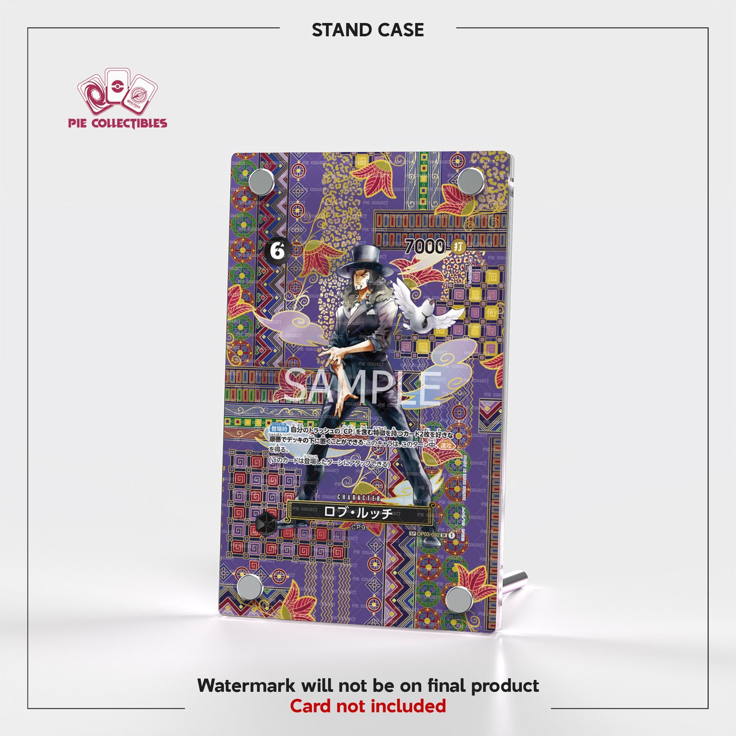 Rob Lucci - OP03-092 - Extended Art Display Case
