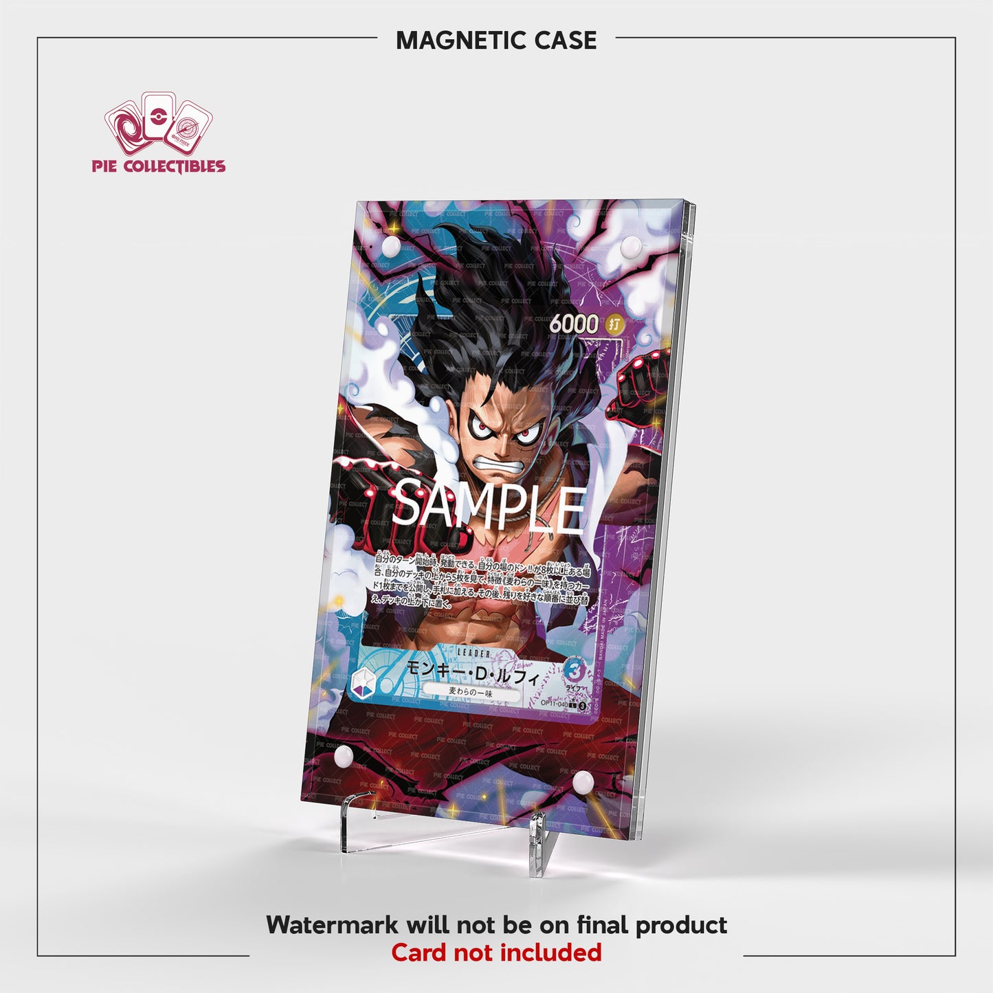 Monkey D Luffy - OP11-040 - Extended Art Display Case