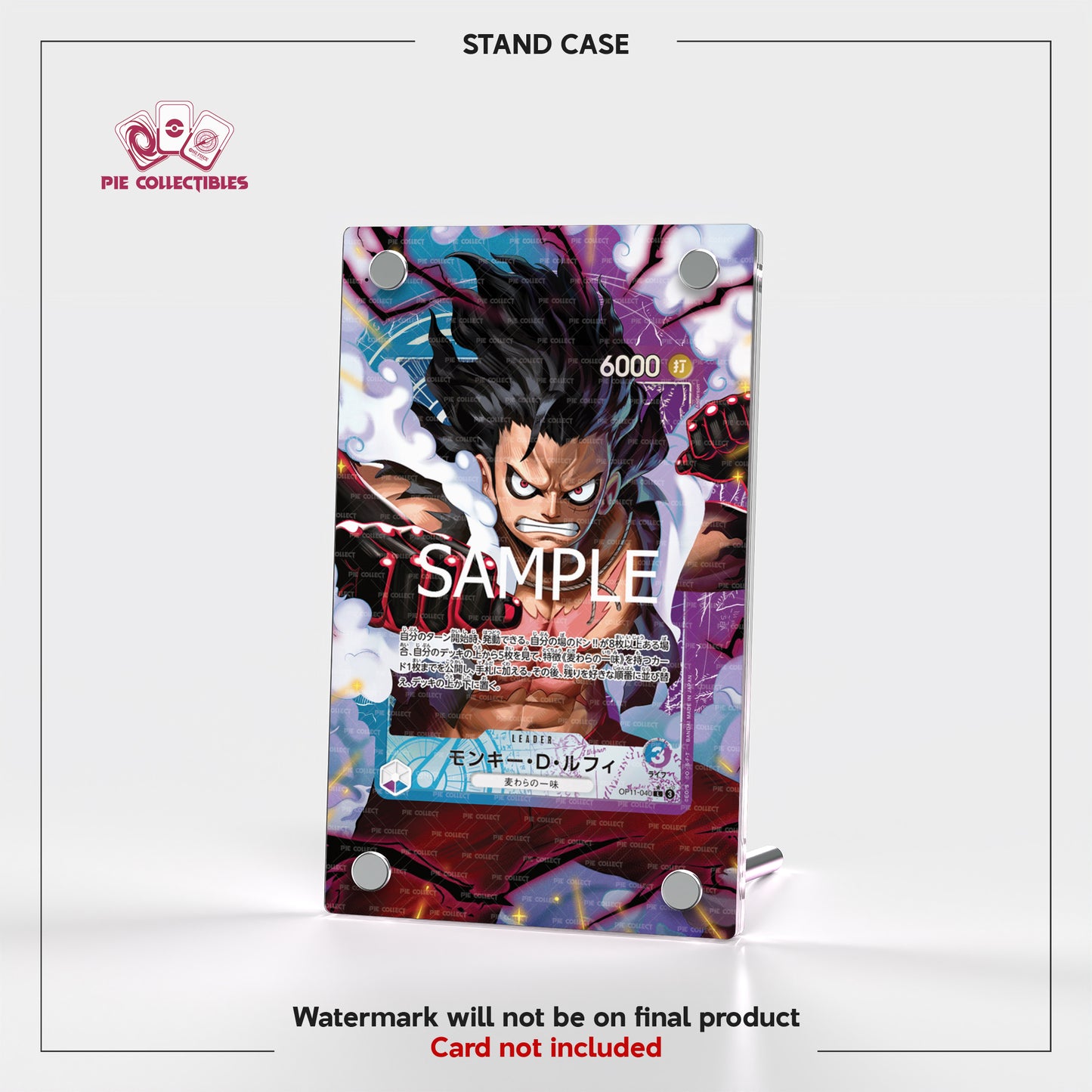 Monkey D Luffy - OP11-040 - Extended Art Display Case