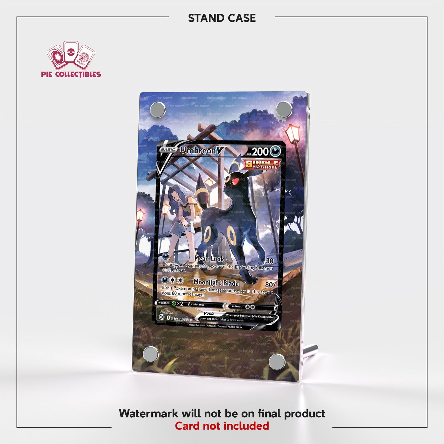 Umbreon V - TG22/TG30 - Brilliant Stars - Extended Art Display Case