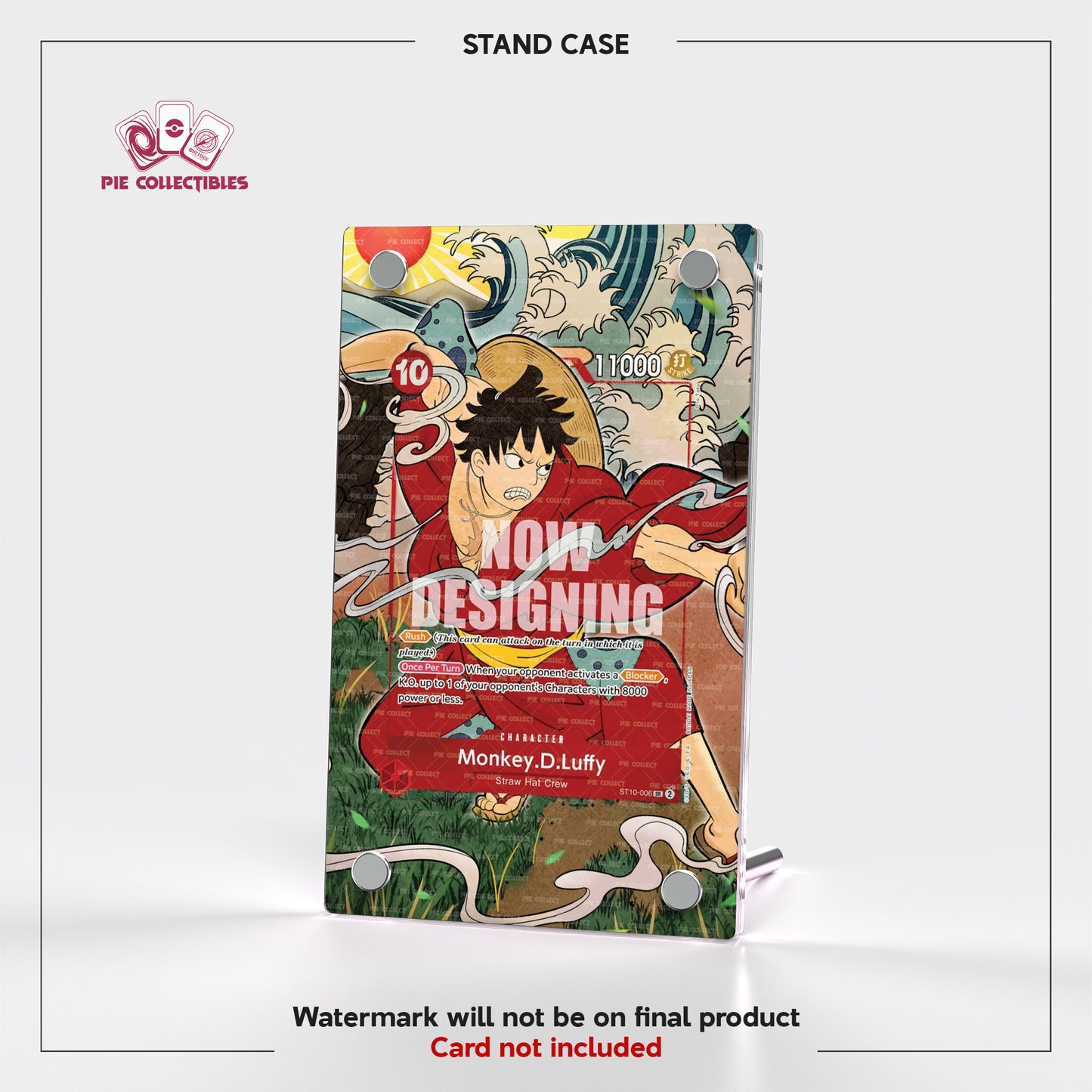 Monkey D Luffy - ST10-006 - 1st Anniversary Set English - Extended Art Display Case