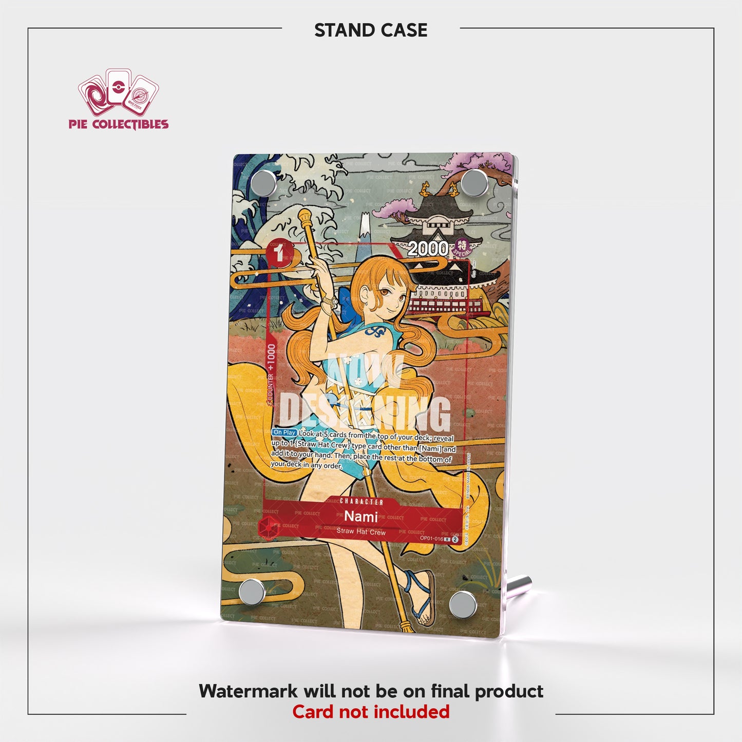 Nami - OP01-016 - 1st Anniversary Set English - Extended Art Display Case