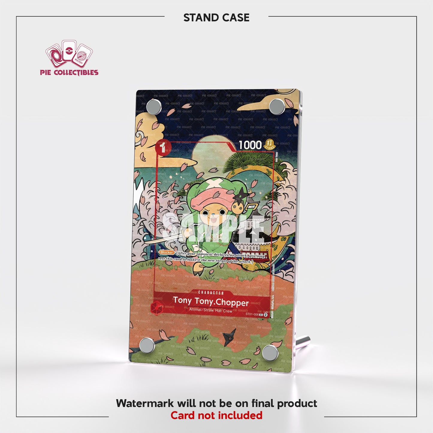 Tony Tony Chopper - ST01-006 - 1st Anniversary Set English - Extended Art Display Case