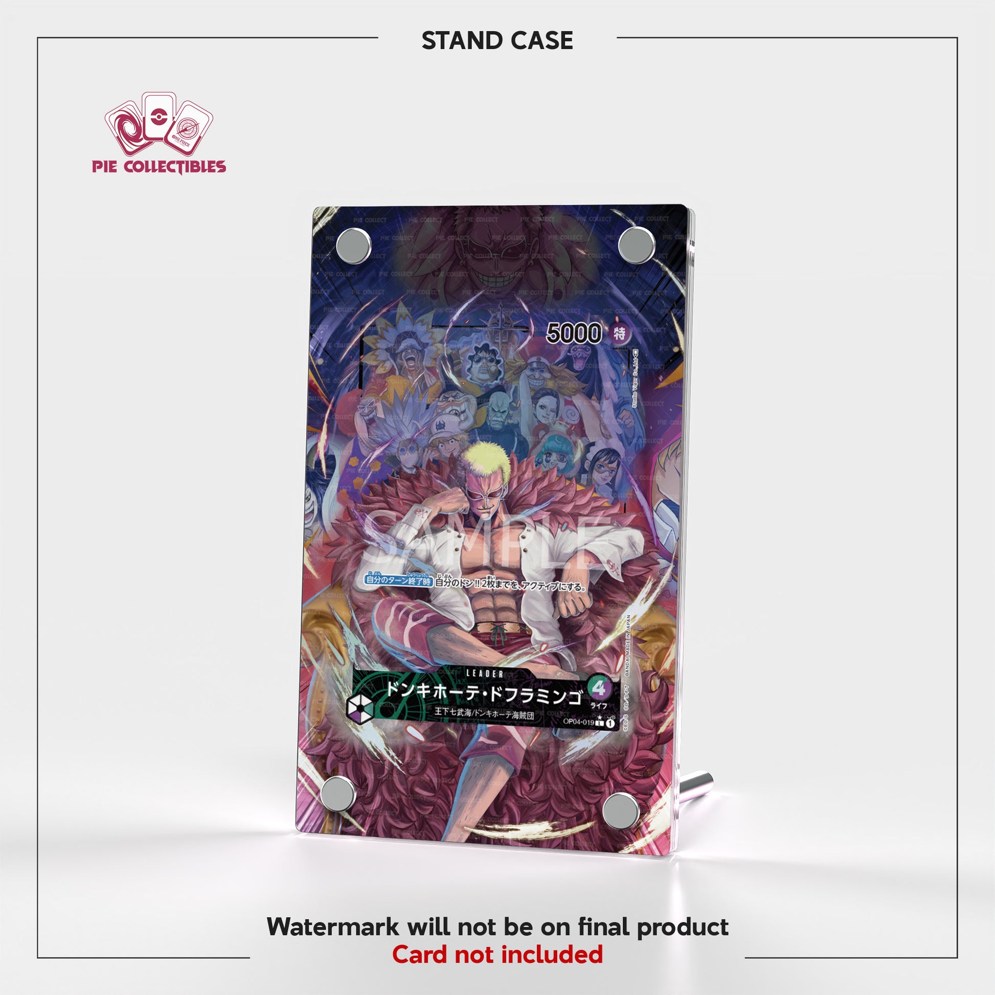 Donquixote Doflamingo - LEADER - OP04-019 - Extended Artwork Display Case