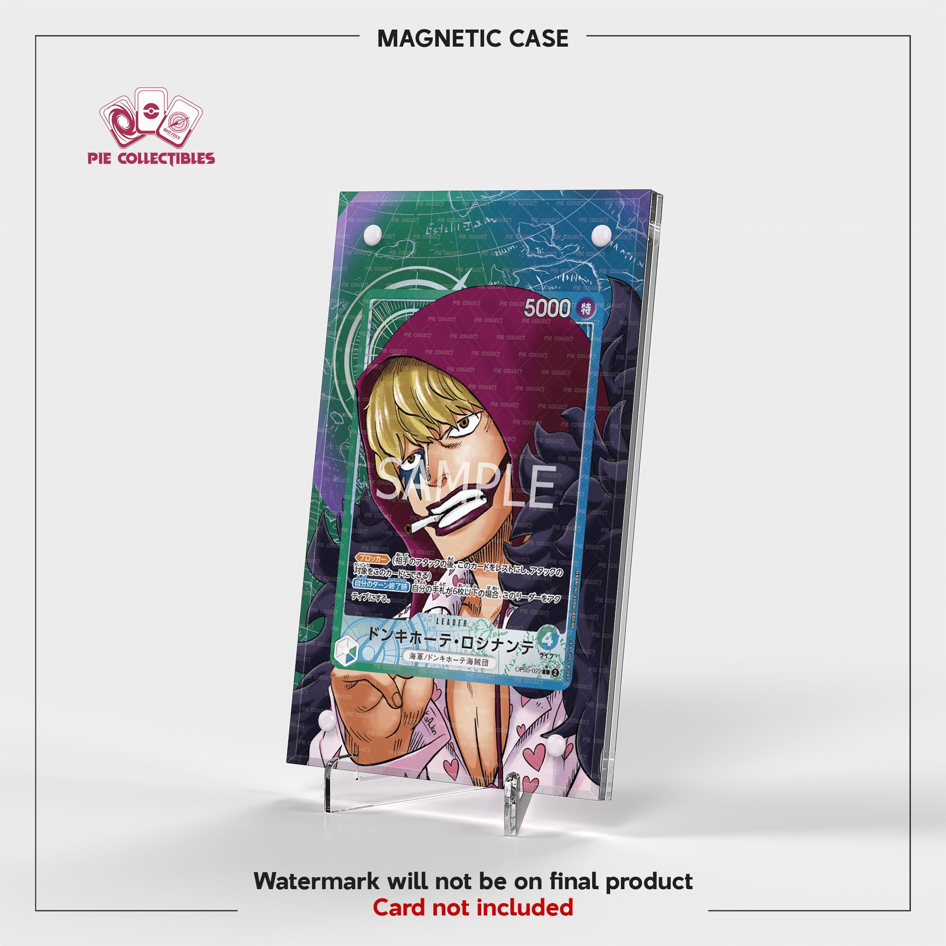 Donquixote Rosinante - LEADER - OP05-022 - Extended Artwork Display Case