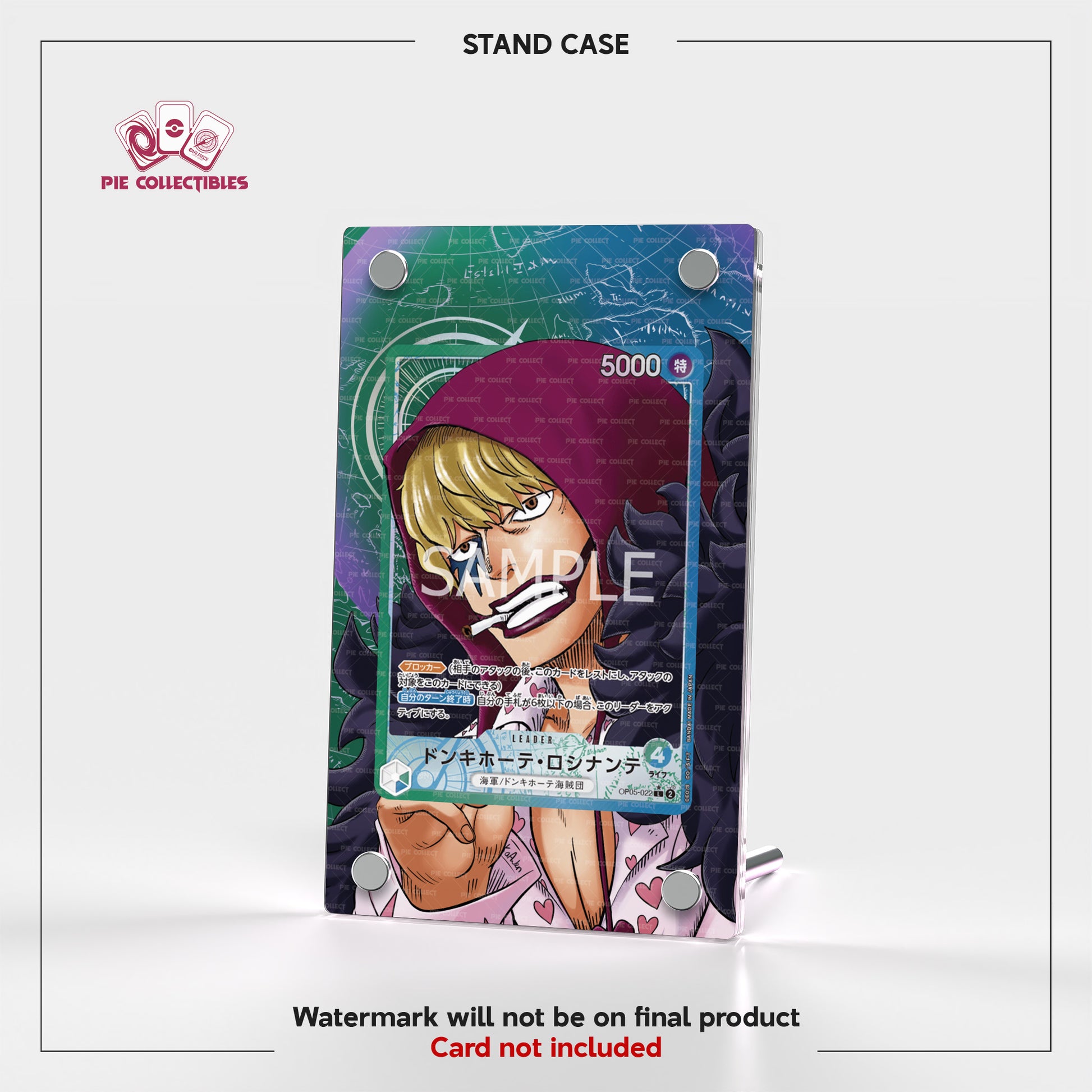 Donquixote Rosinante - LEADER - OP05-022 - Extended Artwork Display Case