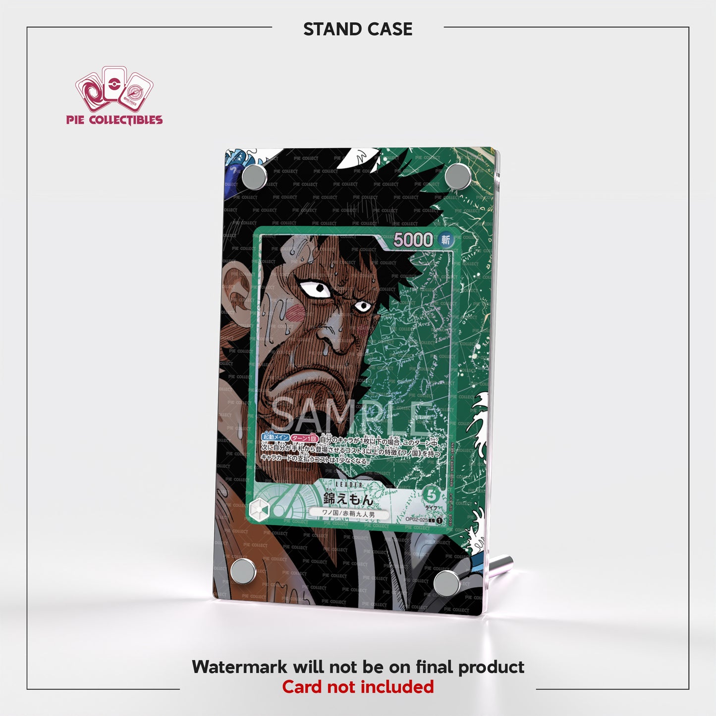 Kin'emon - OP02-025 - Extended Art Display Case