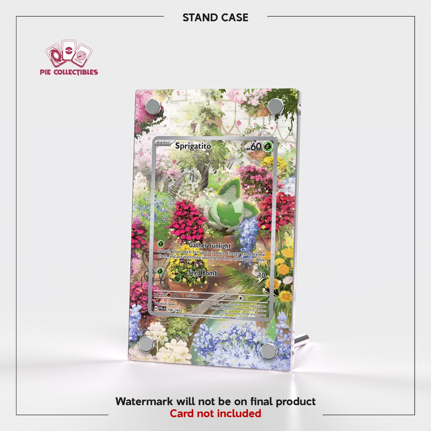 Sprigatito - 196/193 - Paldea Evolved - Extended Art Display Case