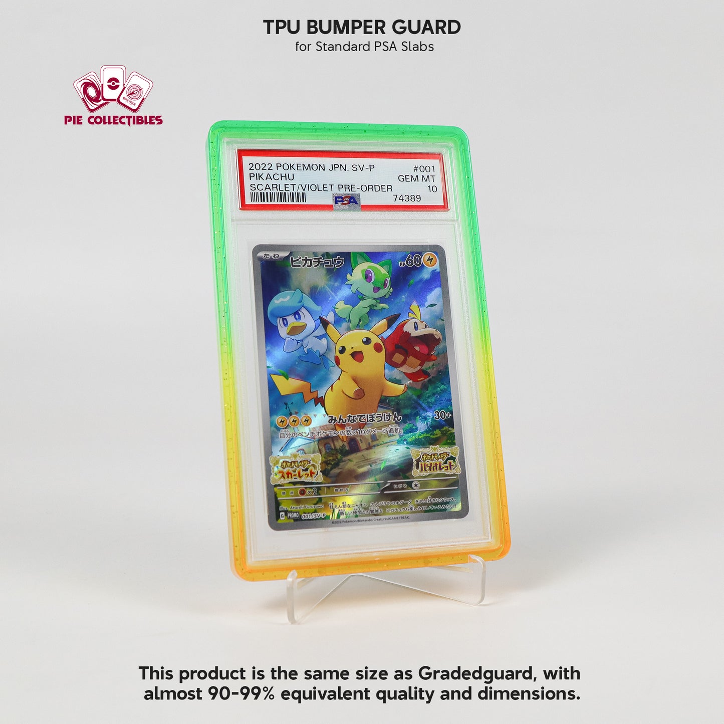 TPU BUMPER GUARD - for STANDARD PSA SLABS