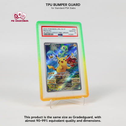 TPU BUMPER GUARD - for STANDARD PSA SLABS