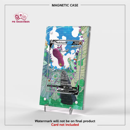 Medicham V - 186/203 - Evolving Skies - Extended Art Display Case