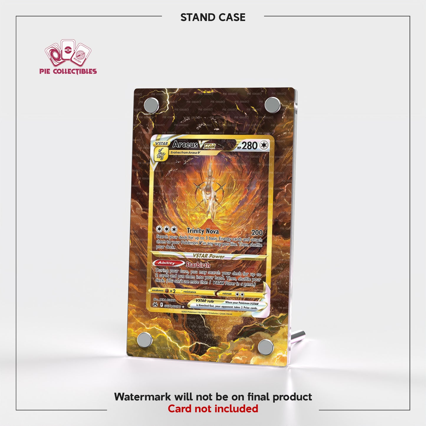 Arceus VSTAR - GG70/GG70 - Crown Zenith - Extended Artwork Display Case