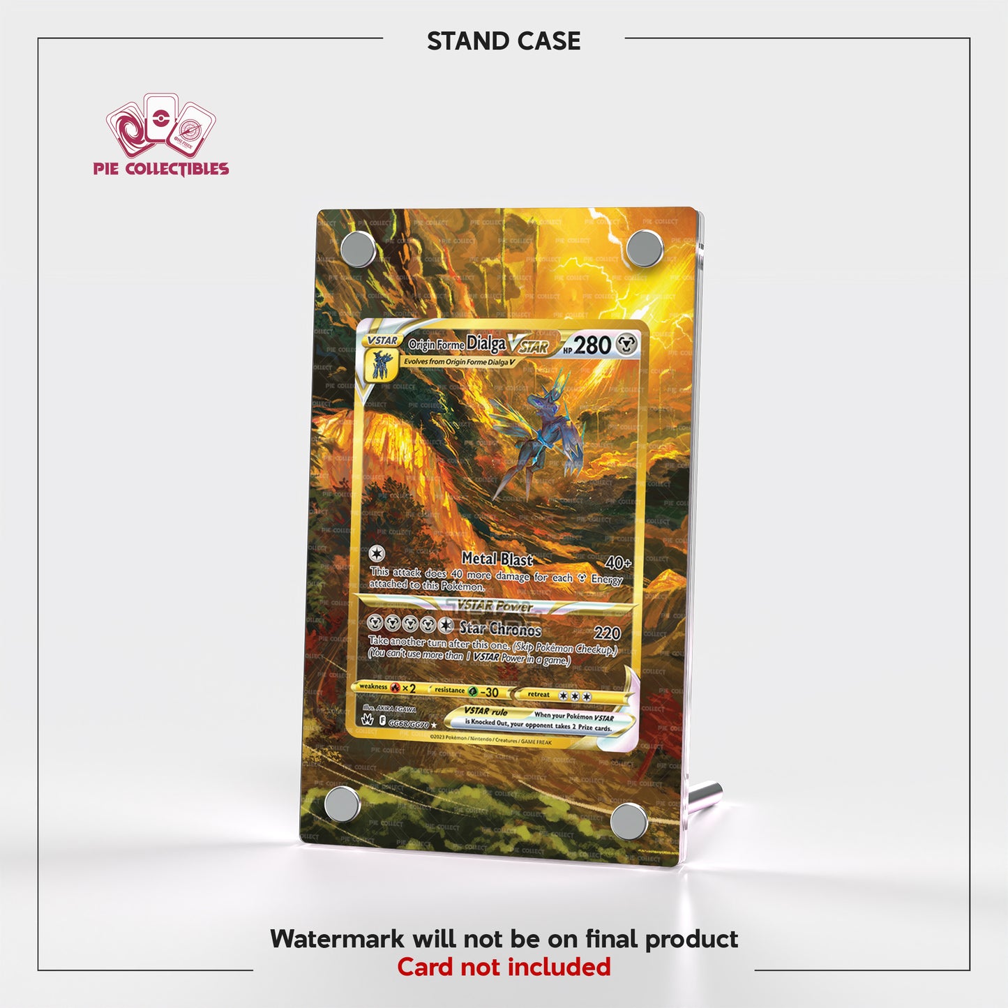 Dialga VSTAR - GG68/GG70 - Crown Zenith - Extended Artwork Display Case
