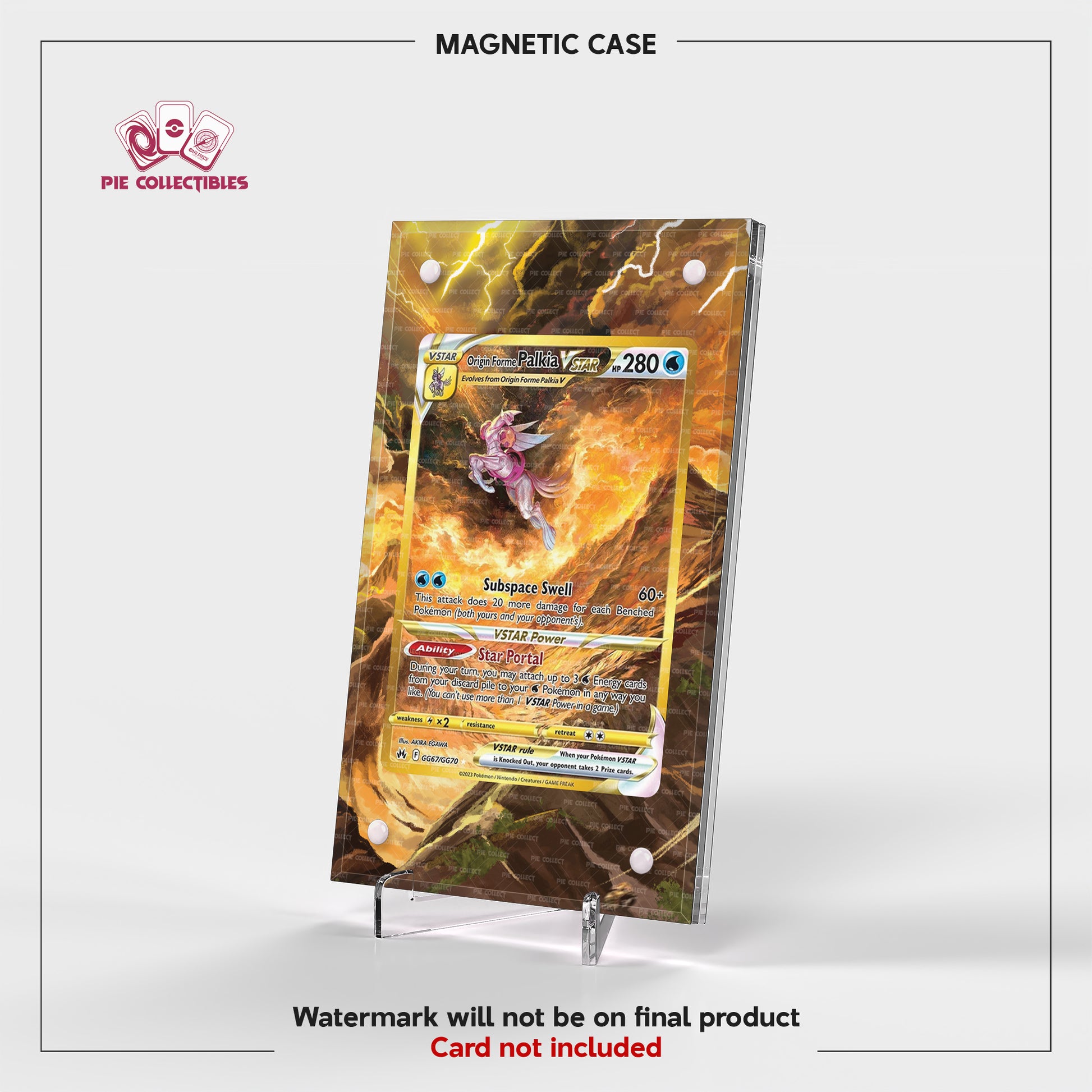 Palkia VSTAR - GG67/GG70 - Crown Zenith - Extended Artwork Display Case