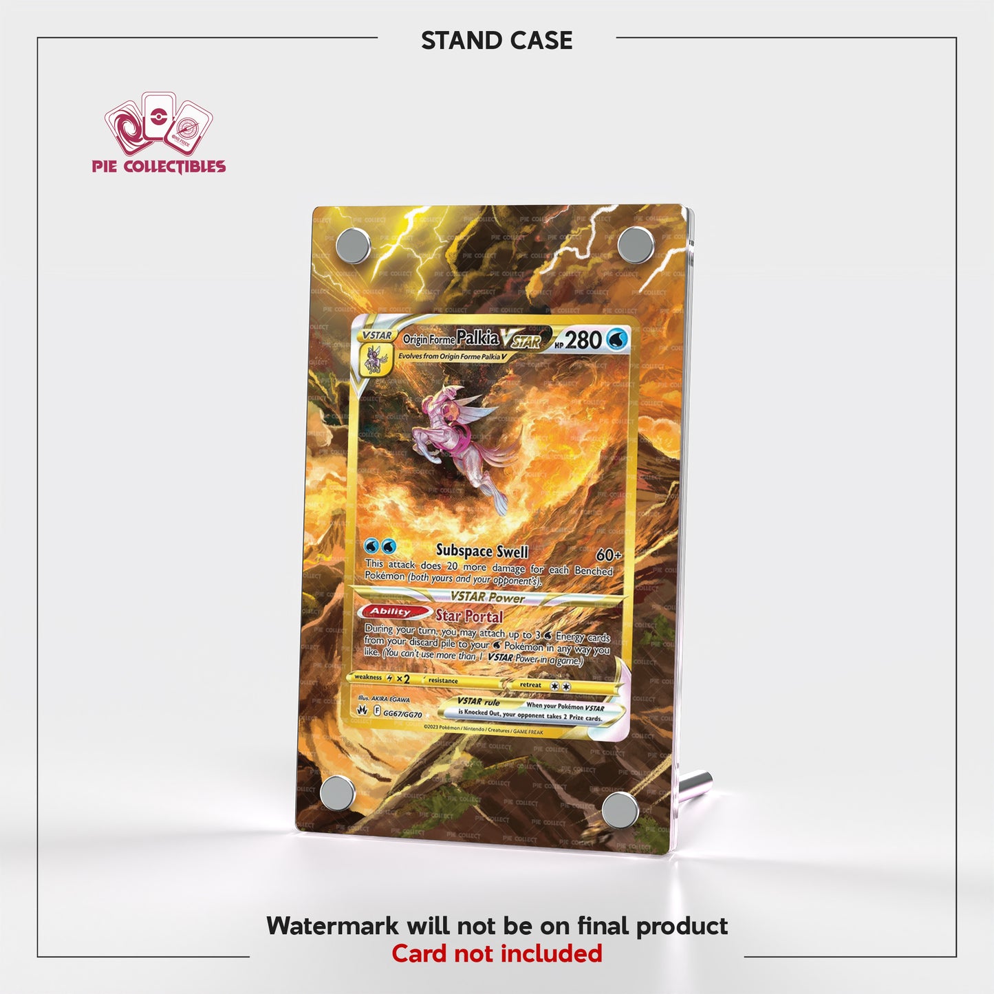 Palkia VSTAR - GG67/GG70 - Crown Zenith - Extended Artwork Display Case
