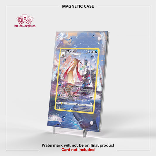 Milotic - TG02/TG30 - Silver Tempest - Extended Art Display Case