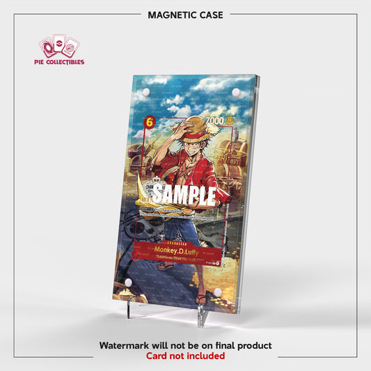Monkey D Luffy - P-001 - Extended Art Display Case