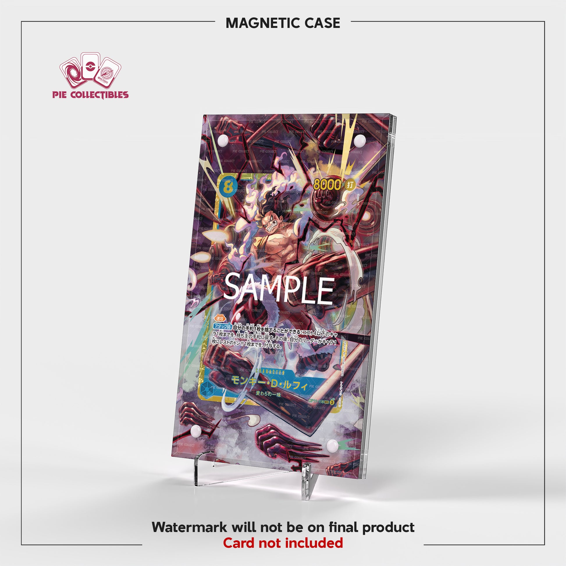 Monkey.D.Luffy - SEC - OP11-118 - Extended Artwork Display Case