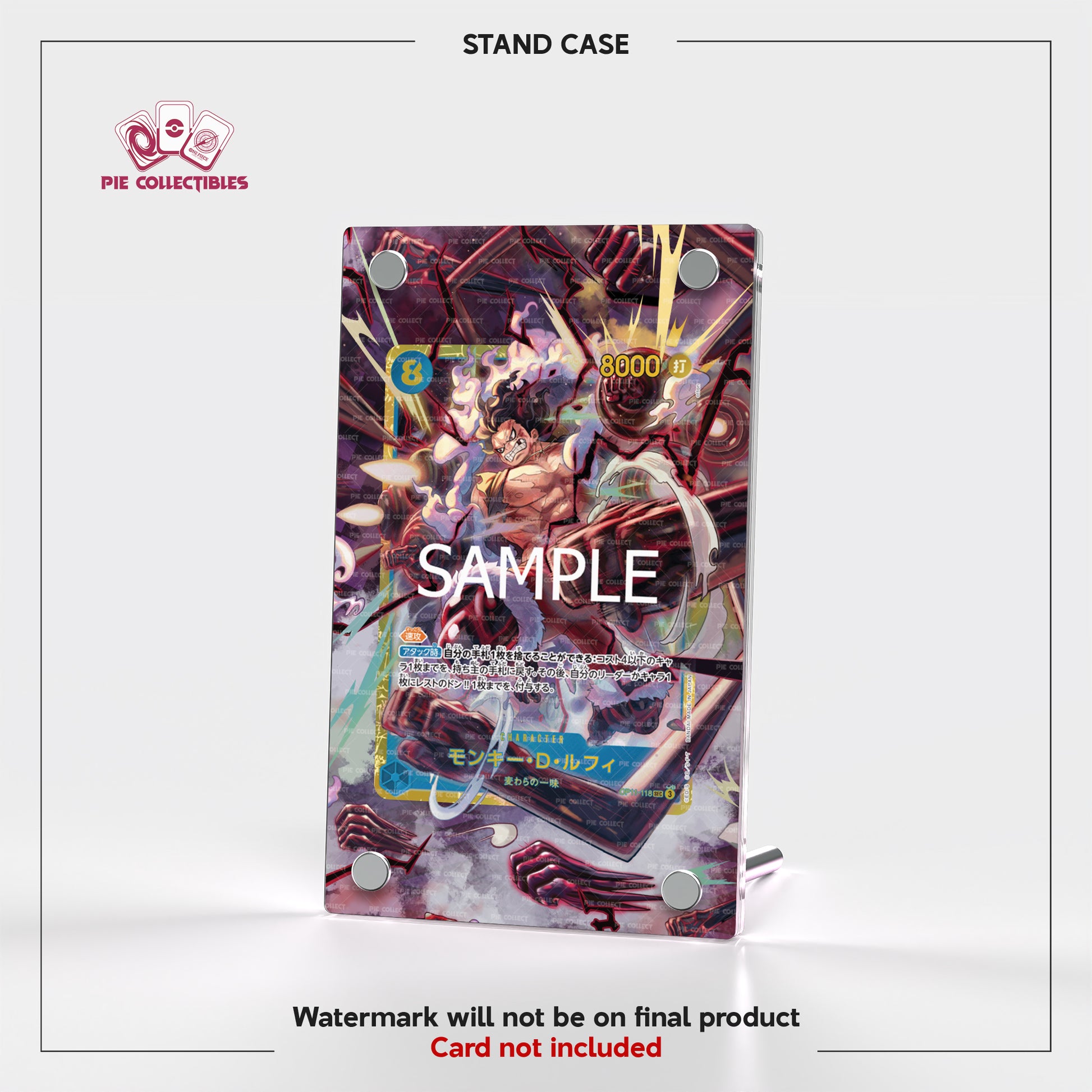 Monkey.D.Luffy - SEC - OP11-118 - Extended Artwork Display Case