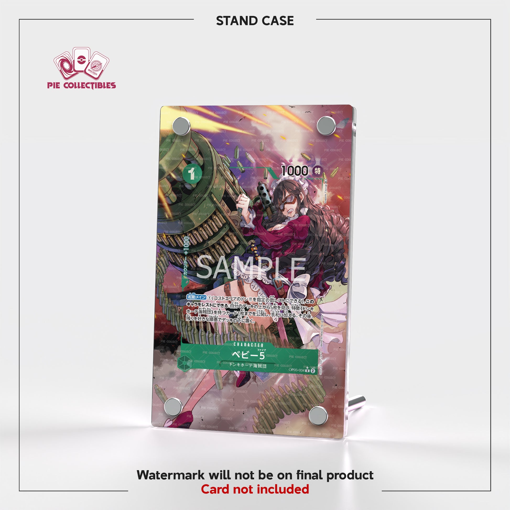 Baby 5 (Parallel) - OP05-034 - CHARACTER - Extended Artwork Display Case