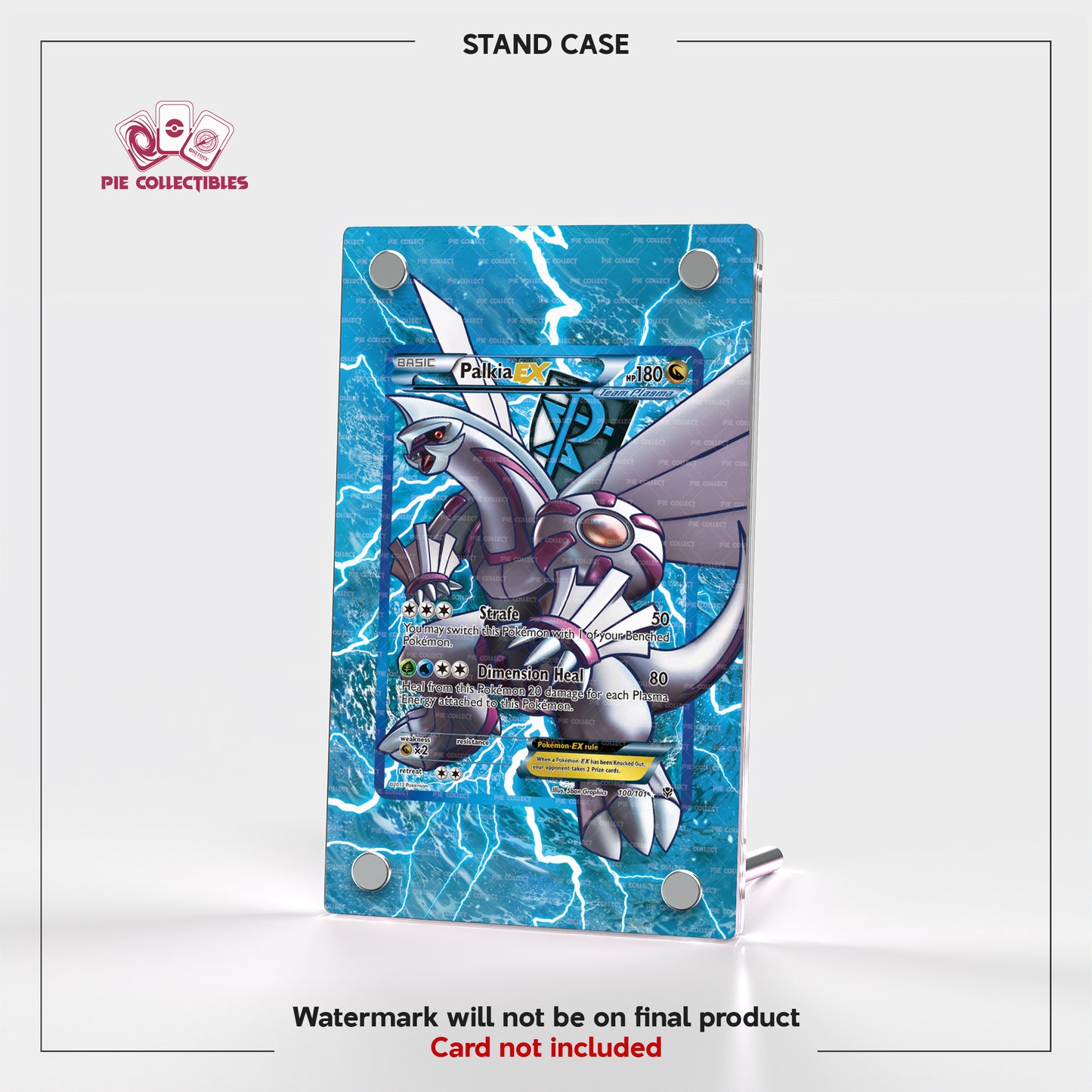 Palkia EX - 100/101 - Plasma Blast - Extended Art Display Case