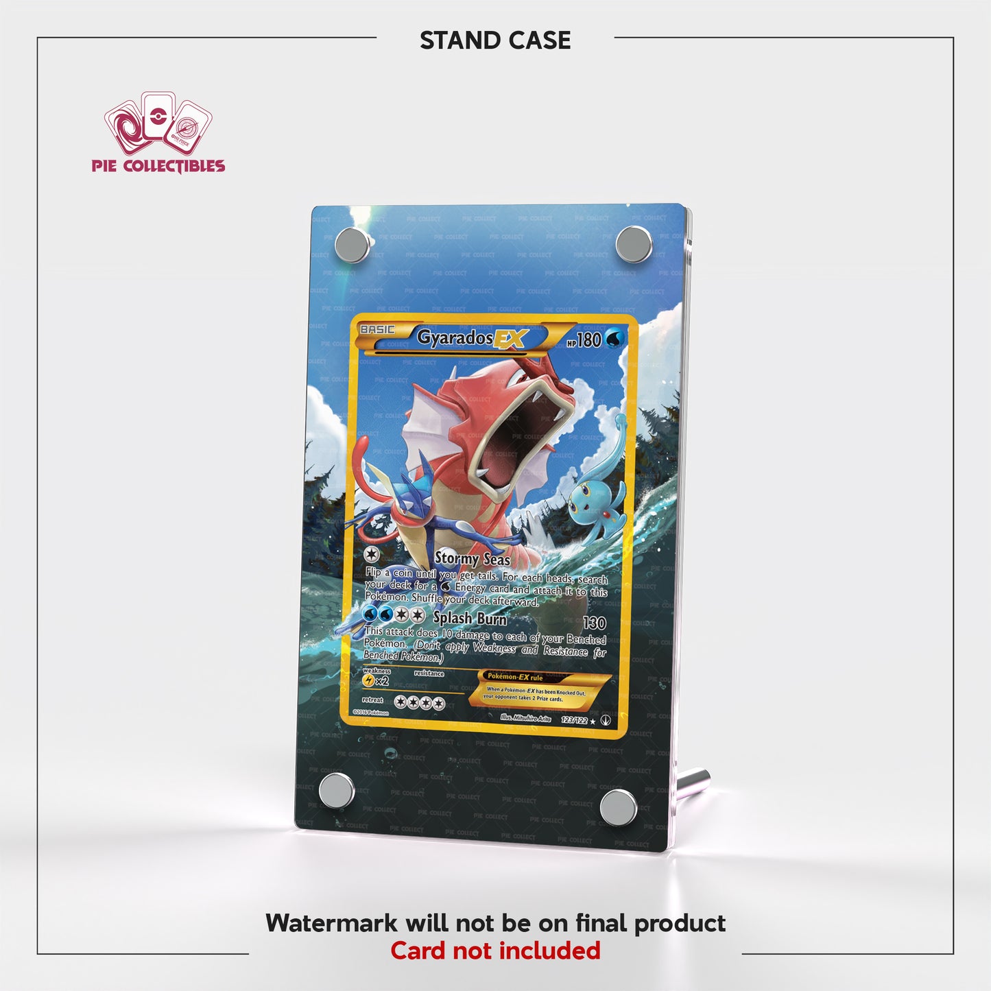 Gyarados EX - 123/122 - BREAKpoint  - Extended Art Display Case