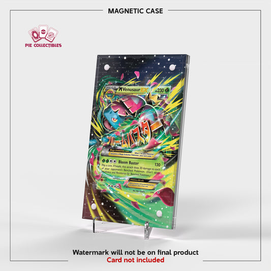 M Venusaur EX - 2/83 - Generations - Extended Artwork Display Case
