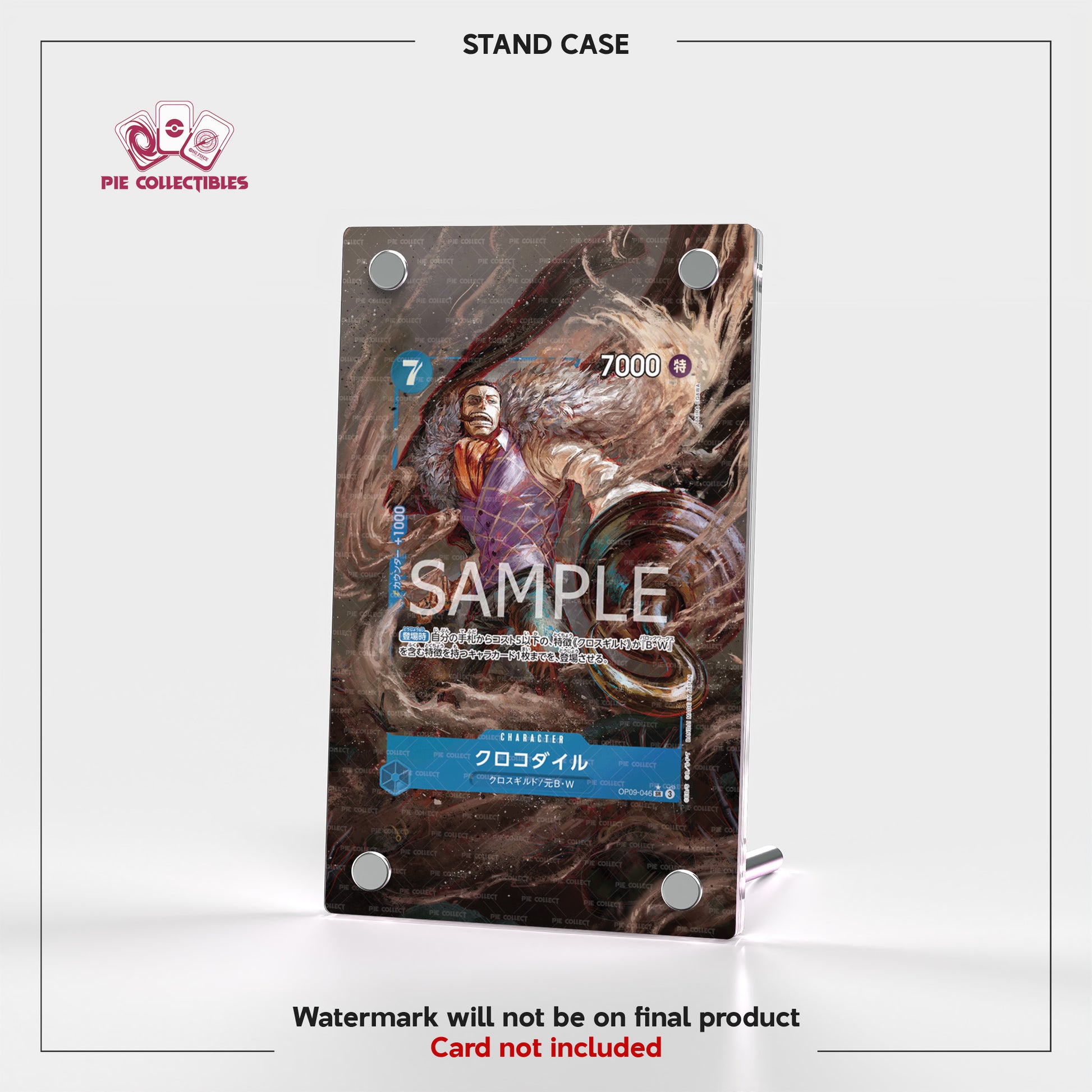 Crocodile - SR - OP09-046 - Extended Artwork Display Case