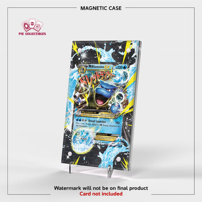 M Blastoise EX - 18/83 - Generations - Extended Artwork Display Case