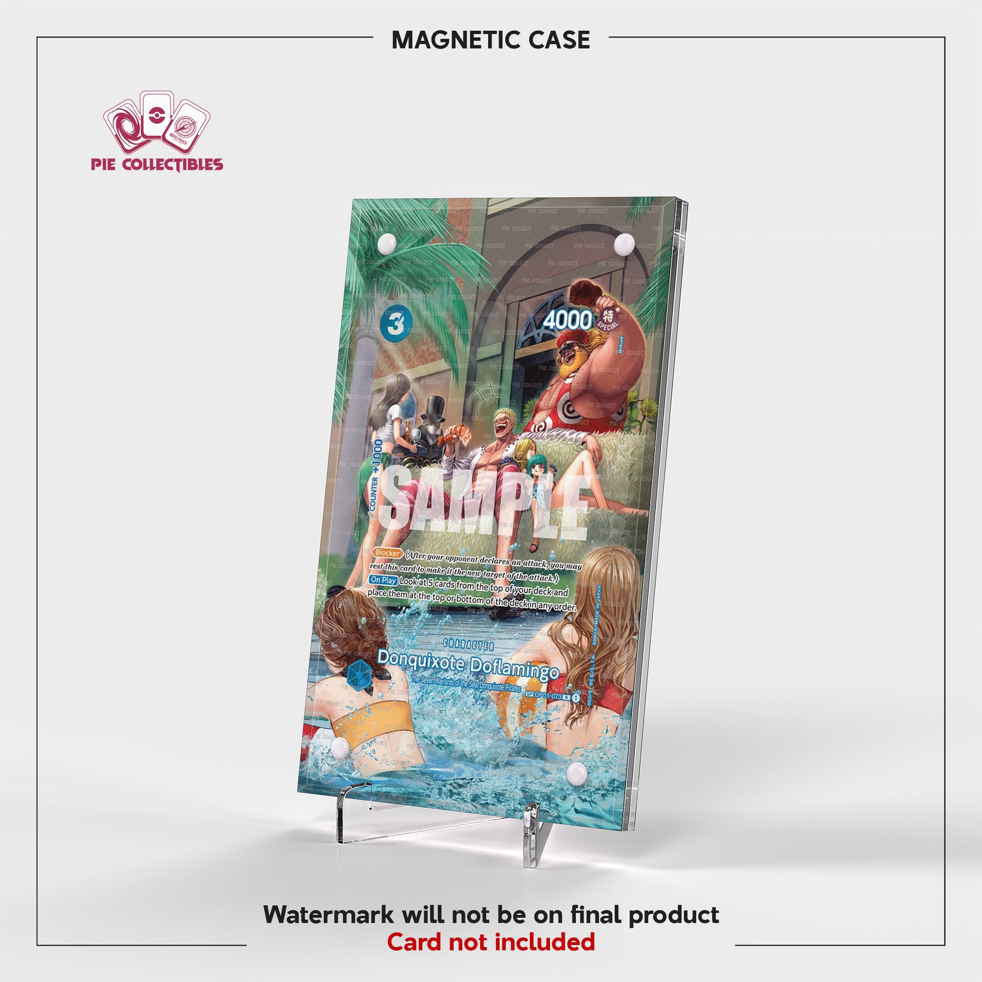 Donquixote Doflamingo (Parallel) - SP CARD - OP01-073 - Extended Artwork Display Case