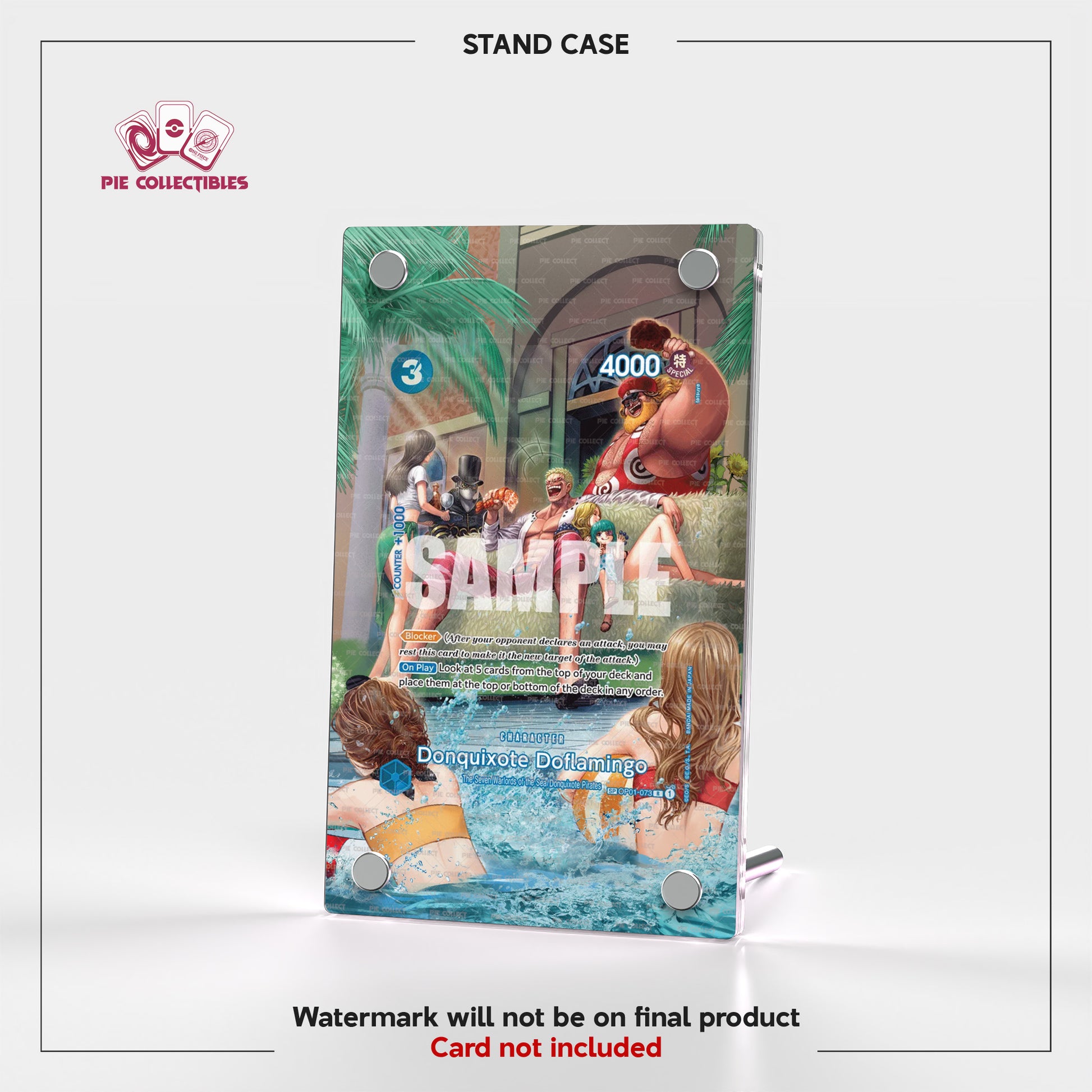 Donquixote Doflamingo (Parallel) - SP CARD - OP01-073 - Extended Artwork Display Case