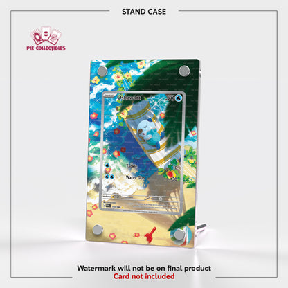 Oshawott - 105/086 - White Flare - Extended Art Display Case