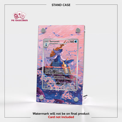 Samurott - 107/086 - White Flare - Extended Art Display Case