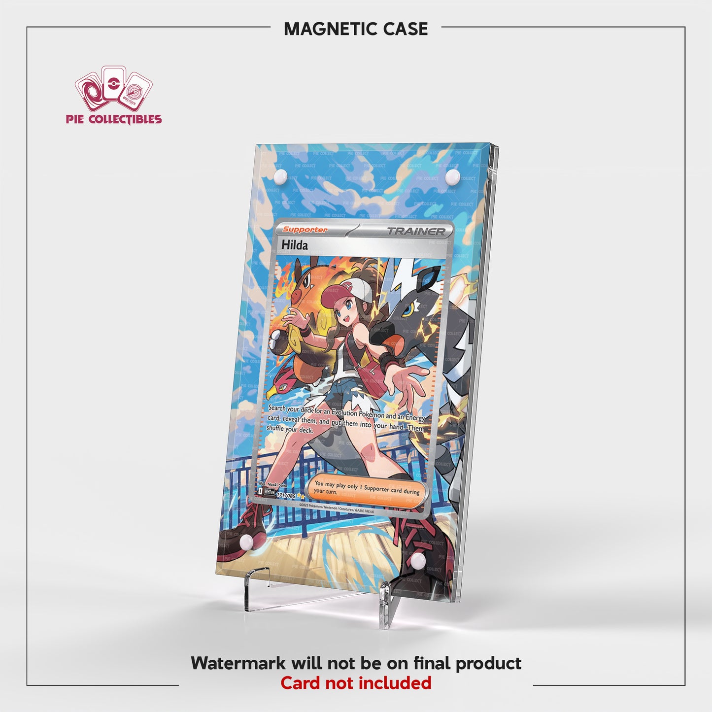 Hilda - 171/086 - White Flare - Extended Art Display Case