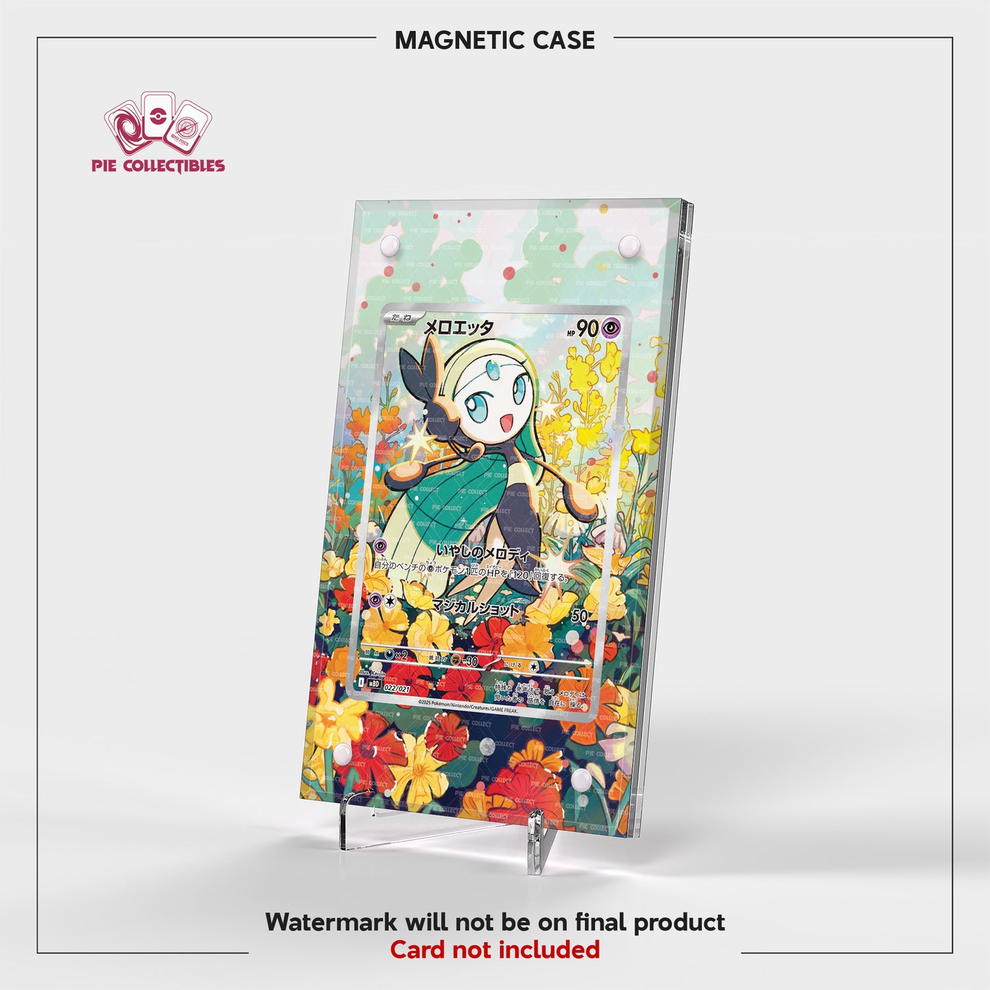 Meloetta - 022/021 - MEGA Starter Set Mega Diancie Ex - Extended Art Display Case
