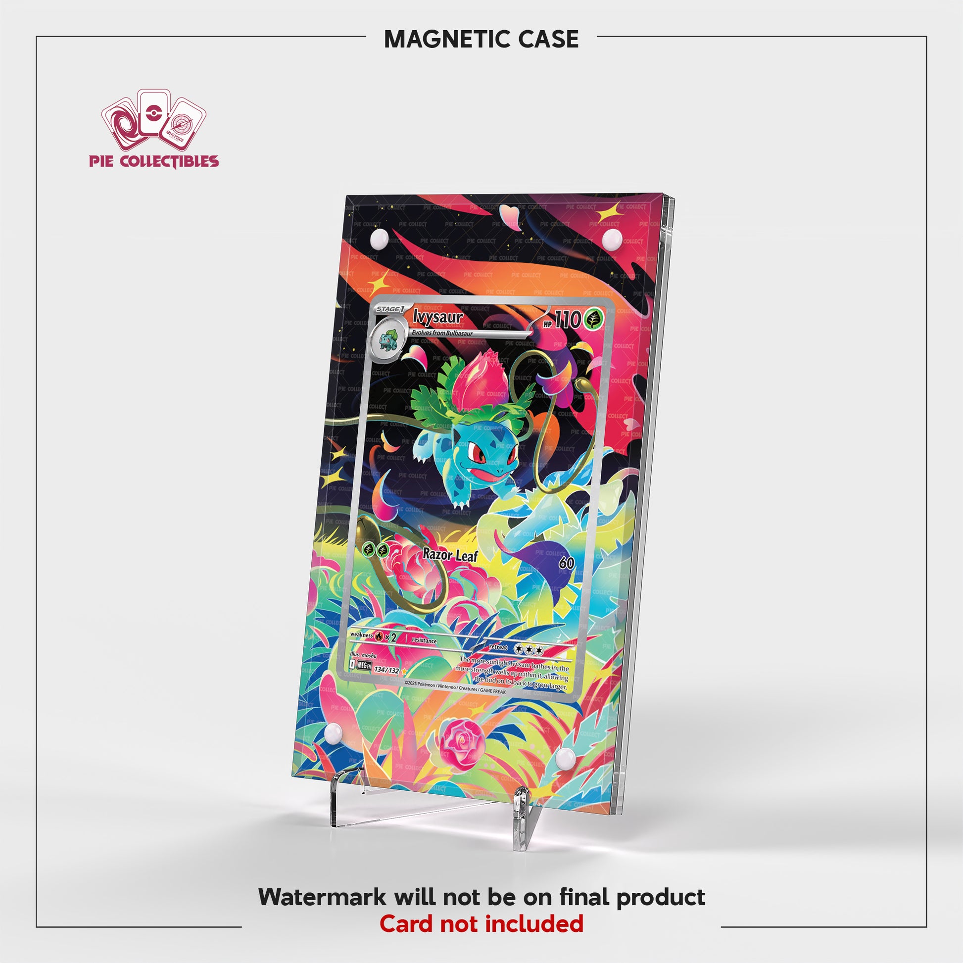 Ivysaur - 134/132 - Mega Brave - Extended Artwork Display Case